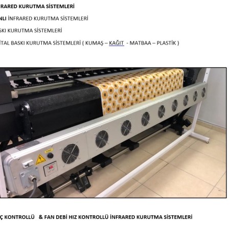DİJİTAL BASKI KURUTMA SİSTEMLERİ